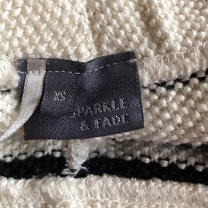 Knitted high waisted shorts